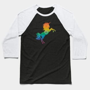 BANDAN1MALS: Unicorn Tr1be Pr1de Baseball T-Shirt